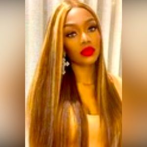 Honey Blong Lace Front Wig Human Hair